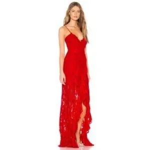 Majorelle Paisley dress Red Rose XS